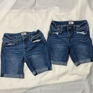 SO Kids Blue Denim Shorts